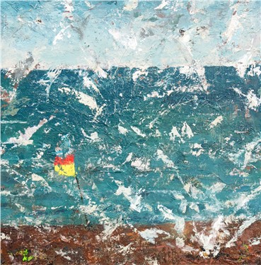Painting, Darvish Fakhr, Beach, 2015, 2983