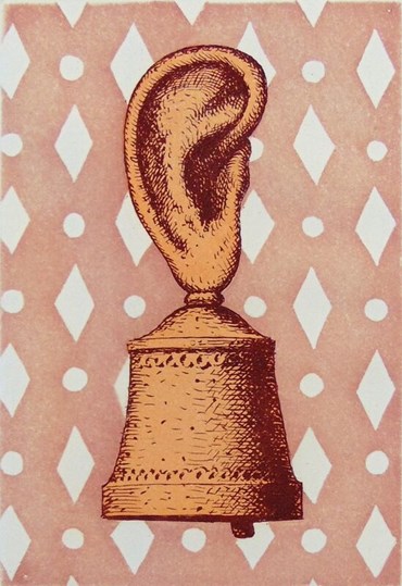 , Rene Magritte, The Music Lesson or The Sound of the Bell, 1968, 78276