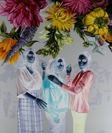 Painting, Roghayeh Najdi, A Passage of No Return, 2025, 80206