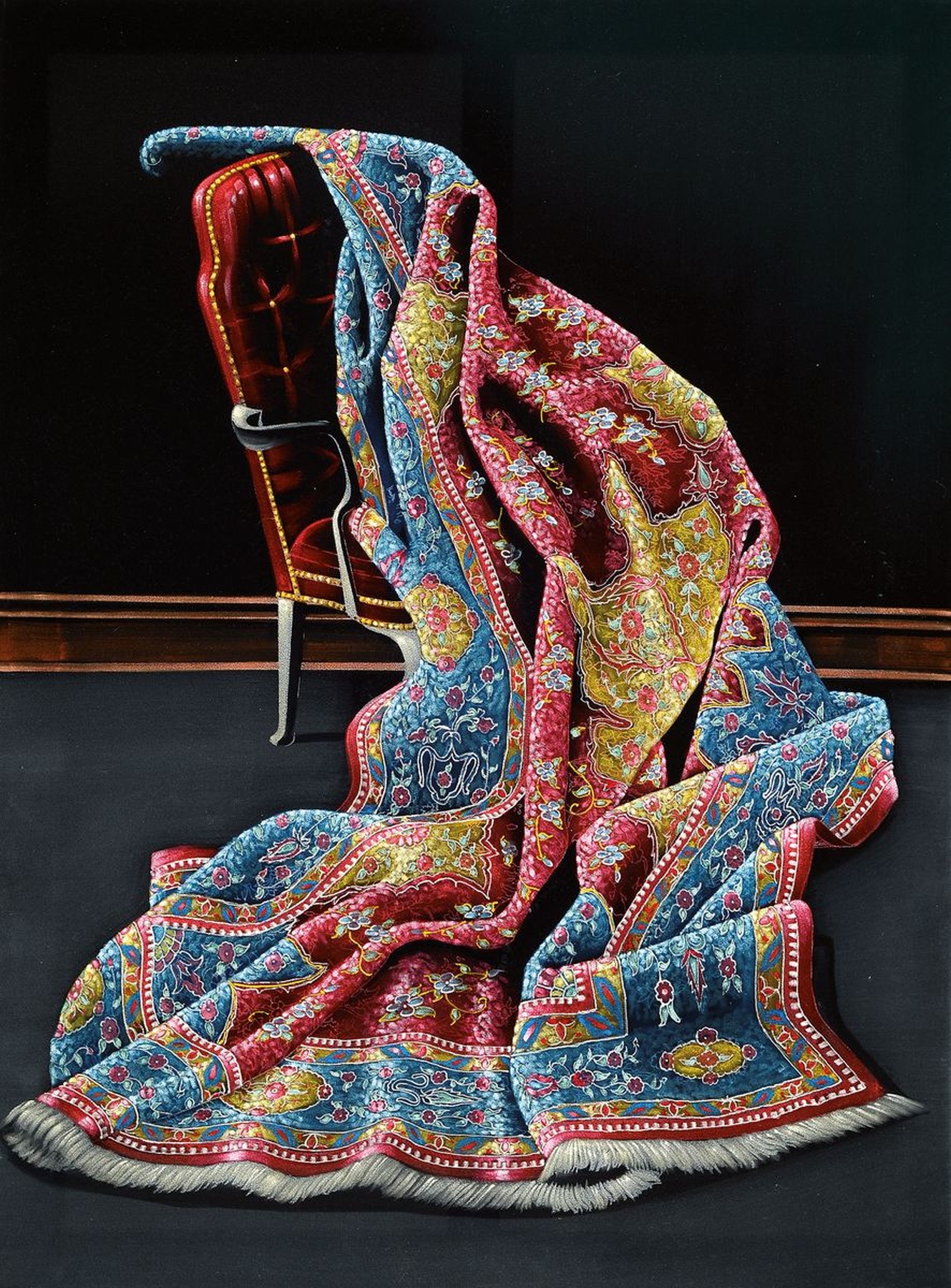 Parinaz Bajalanlou, Carpet Over the Chair, 0