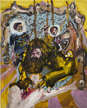Painting, Ramtin Zad, Through a Mirror Darkly, 2011, 1181