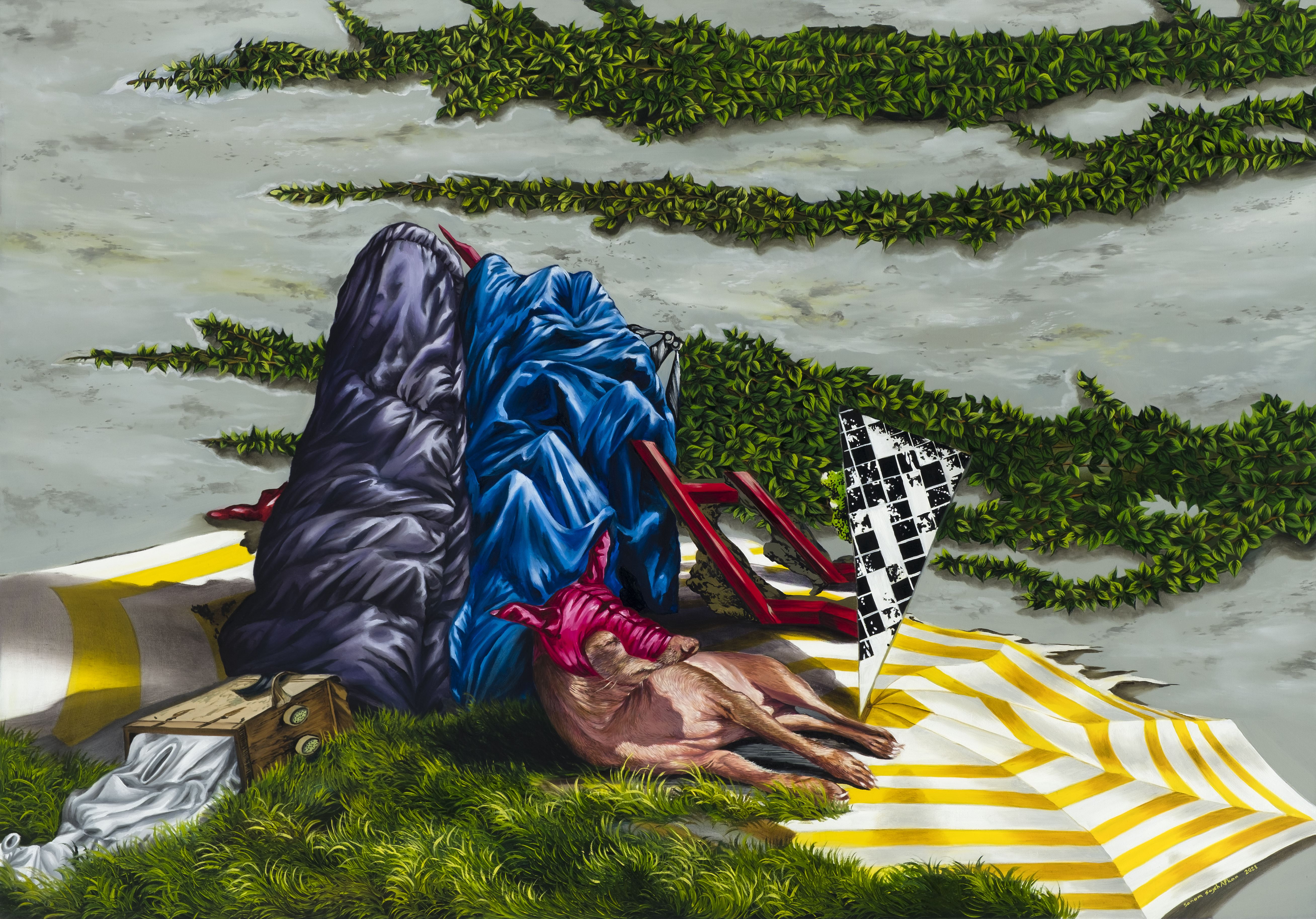 Sanam Saye Afkan, Falling Asleep in Each other's Embrace, 2021