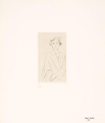, Henri Matisse, Jeune femme au peigne espagnol, 1920, 62167