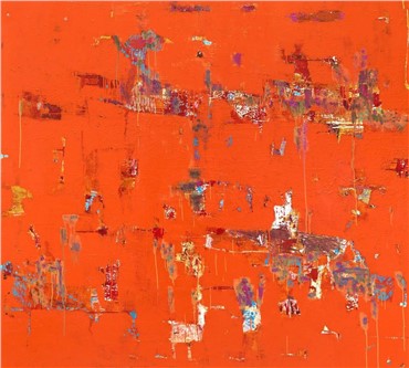 Painting, Reza Derakshani, Hunting the Red, 2010, 7710