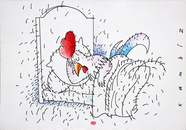 Painting, Kambiz Derambakhsh, Untitled, , 75095