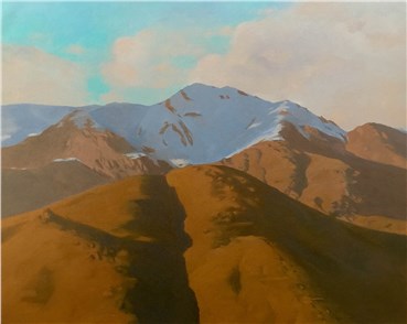 Painting, Sassan Nassiri, Tochal, 2021, 40098