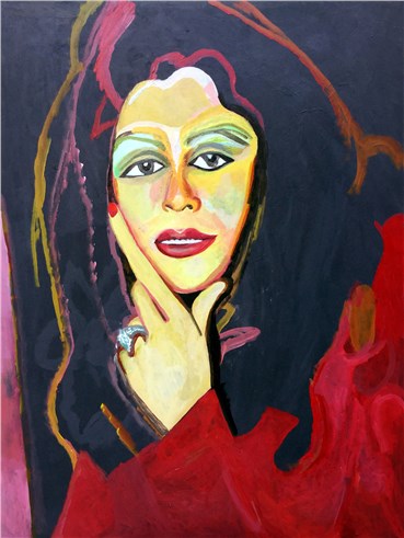 Painting, Sadra Baniasadi, Friend (Doost), 2019, 22623