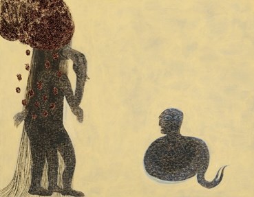 Painting, Samira Abbassy, Serpent's Devouring Mother, , 79835