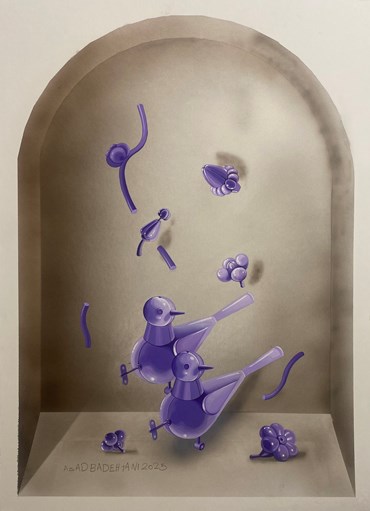 Painting, Asad Badehjani, Untitled, 2025, 81057