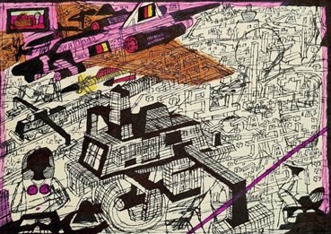 Painting, Kiyavash Danesh, Untitled, 2024, 77990