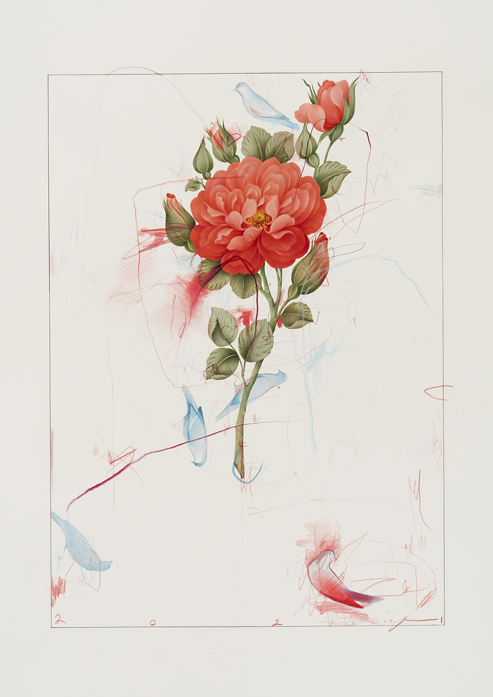 Behnaz Ghasemi, Untitled, 2021
