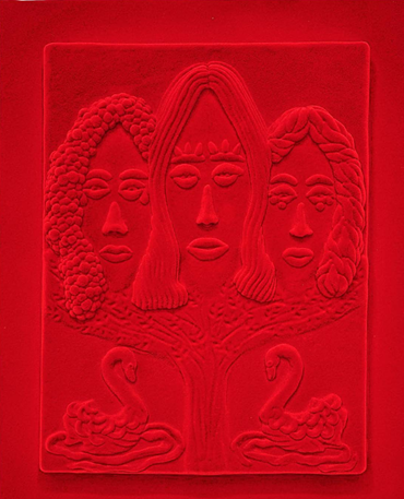 Mixed media, Mamali Shafahi, Echoes of Euphoria, Tree of life, 2025, 82786