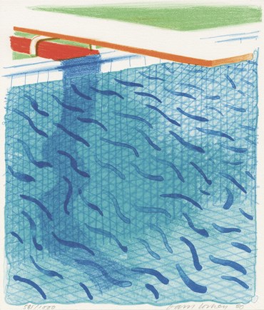 , David Hockney, Paper Pools, 1980, 50616