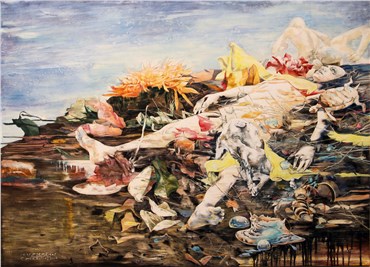 Painting, Omid Hallaj, Untitled, 2015, 27206