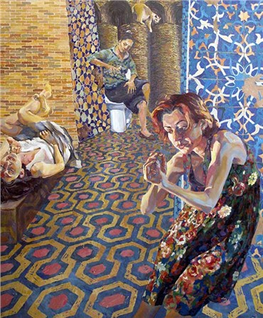Painting, Zahra Ebrahimi, Untitled, 2014, 13892