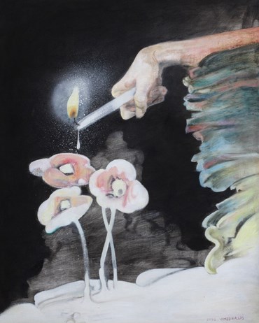 Painting, Omid Hallaj, Revelation, 2006, 76614