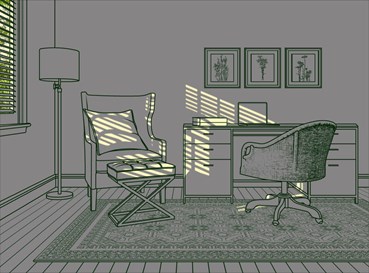 , Seontae Hwang, The Space with Sunshine VIII, 2022, 80019