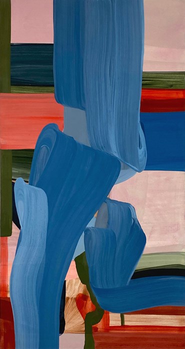 Painting, Moje Assefjah, Wind's Breath, 2024, 75817