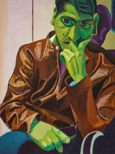 Painting, Morteza Khakshoor, Tube Rider No.10, 2023, 79694