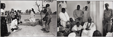 Photography, Abbas Attar (Abbas), Two Photographs of Islamic Men in Senegal, 1988, 21189