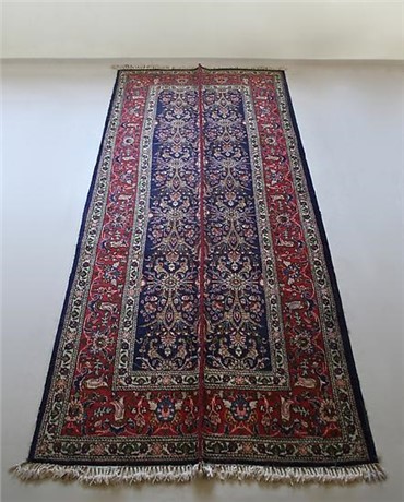 Mixed media, Nazgol Ansarinia, Mendings (Tabriz Carpet), 2011, 6989