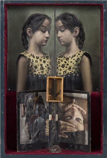 Painting, Nasser Bakhshi, False Reflection, 2015, 23916