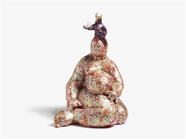 Sculpture, Bita Fayyazi, Woman and Imp I, 2005, 4377