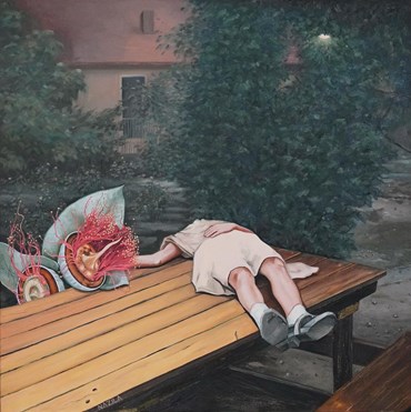 Painting, Nazila Jahangir, A Midsummer Night's Dream, 2021, 78891