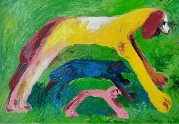 Painting, Milad Mousavi, Breeds, 2021, 48261