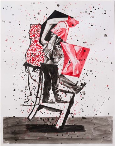 Painting, Nikzad Nodjoumi (Nicky), Untitled, 2014, 25508