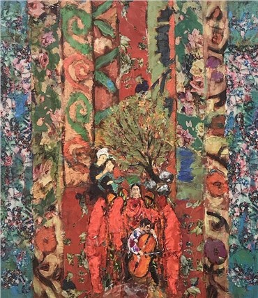 Painting, Ane Mohammad Tatari, Musician, 2020, 25797