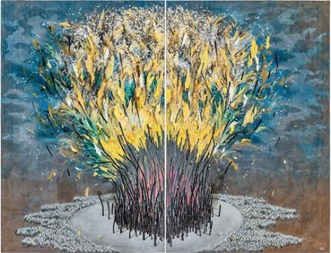 Painting, Allahyar Najafi, Untitled, 2024, 77922