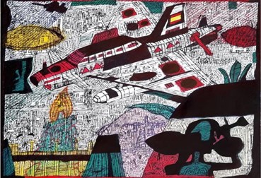 Painting, Kiyavash Danesh, Untitled, 2024, 78029