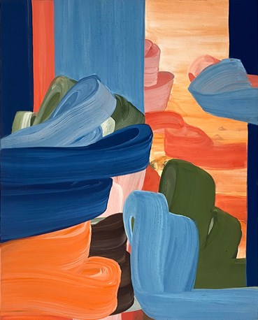 Painting, Moje Assefjah, Beyond the waves, 2024, 75820