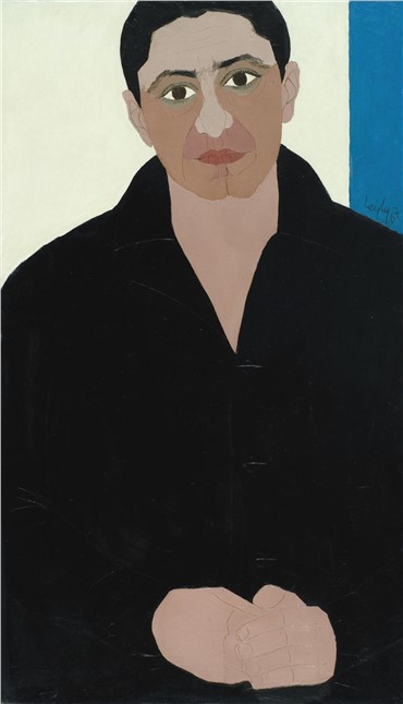 Painting, Leyly Matine Daftary, Portrait of Aboli, 1967, 4859