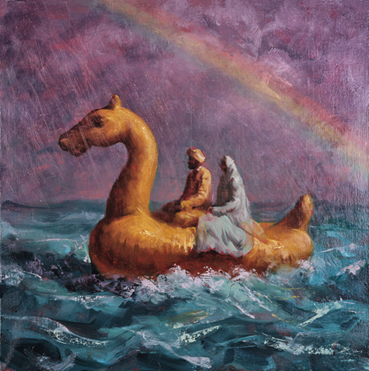 Painting, Darvish Fakhr, Camel Float, 2026, 82530