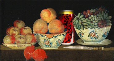 Print and Multiples, Hojat Amani, Peach and Persian Cola, 2014, 12449