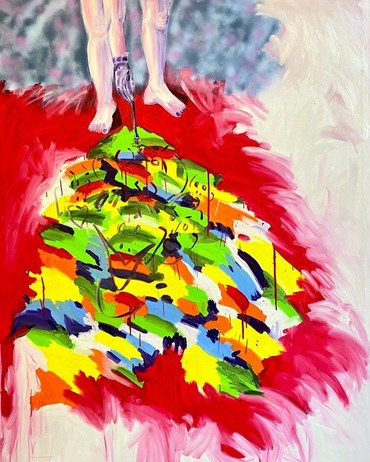 Painting, Donya Aalipour, I Like Maria Lassing, 2022, 71886