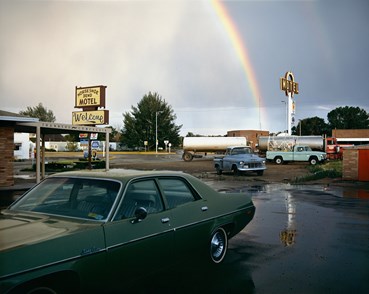 , Stephen Shore, Horseshoe Bend Motel, Lovell, Wyoming, July 16, 1973, 1973, 71381