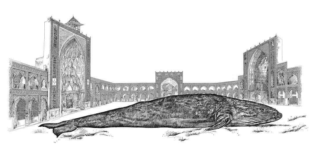 Jinoos Taghizadeh, Isfahan, Jame Mosque, 2021