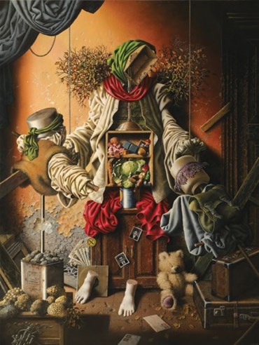 Painting, Wahed Khakdan, Forgiveness, 2024, 77372