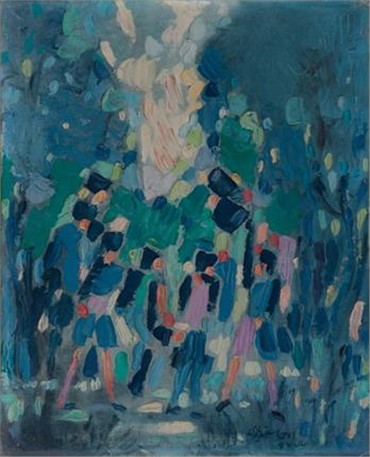 Painting, Ahmad Esfandiari, Untitled, 1988, 14541