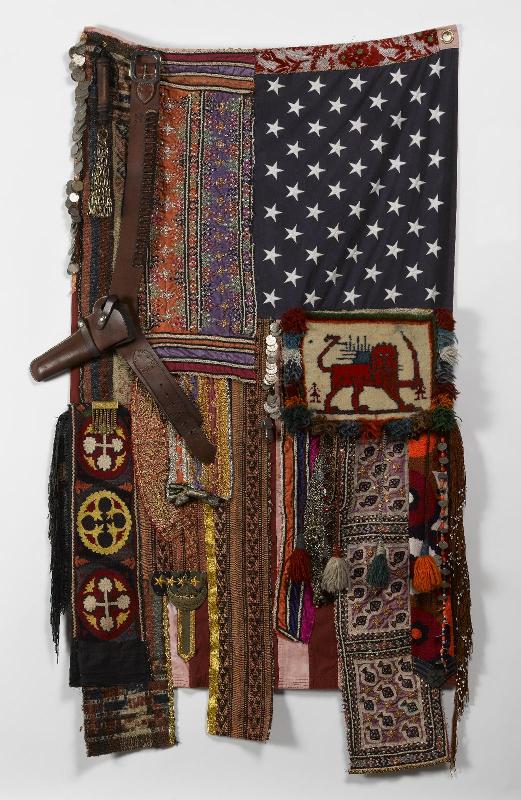Sara Rahbar, Flag No.30 Between Us and the Breeze, 2008