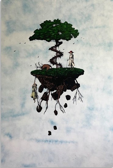 Painting, Mad, Hijacking Of The Holly Tree, 2024, 83996