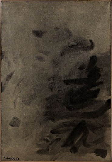 Painting, Nasser Assar, Composition, 1961, 4913
