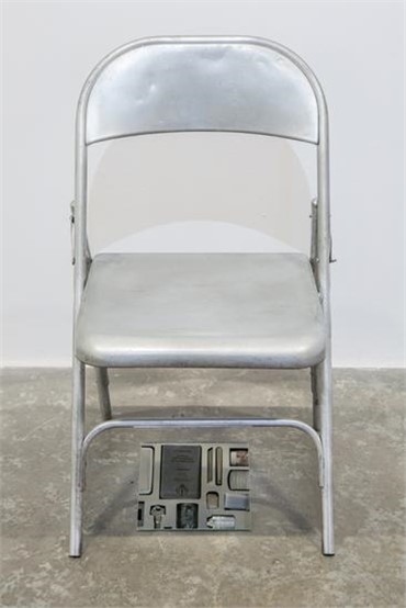 Mixed media, Nazgol Ansarinia, Metal Chair, 2013, 6977
