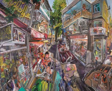 Arsia Moghaddam, The Street Full of Shops, 2023, 0