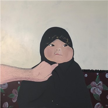 Painting, Sara Rahmanian, Baby, 2016, 12356