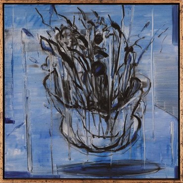 , Aidin Xankeshipour, Dead Flowers on Blue, 2024, 84055
