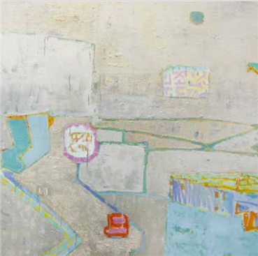 Painting, Reza Derakshani, GPS Seoul No.3, , 27672